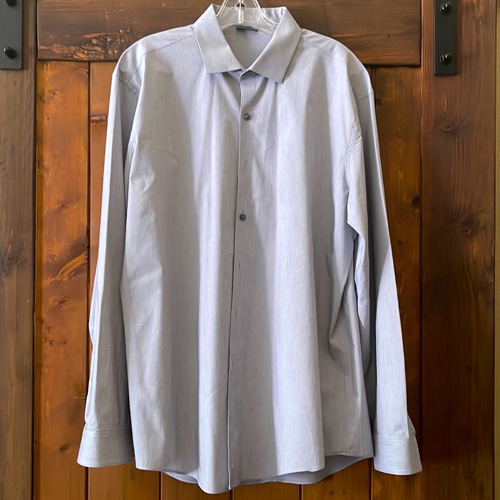 Mens Kenneth Cole Slim Fit Dress Shirt